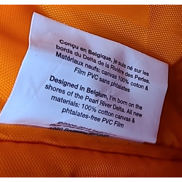 Les Skewies Convertible Backpack Set of 3 Blue Orange Silly Face Belgium - Picture 13 of 13